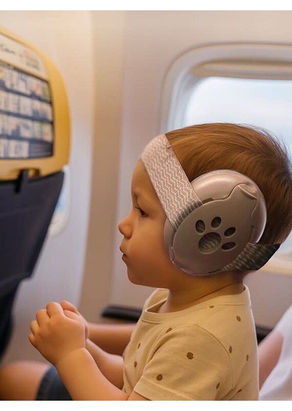 zazu Zazu - earmuffs baby & junior taupe