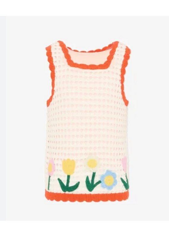 Stella McCartney Stella mccartney - gehaakte debardeur bloemen