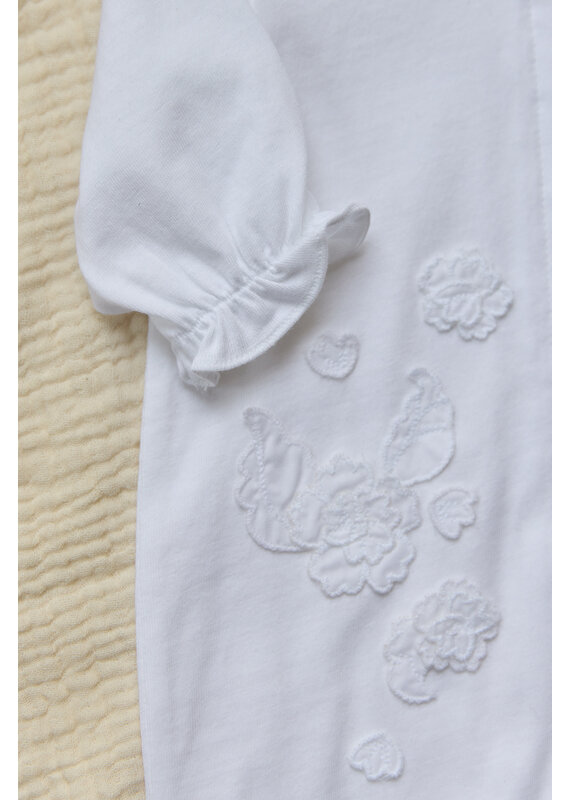 Tartine & Chocolat Tartine et Chocolat - Kruippakje Fleur - Wit