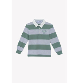 Tartine & Chocolat Tartine et Chocolat - Polo Striped Grijs/groen Dinosaurus