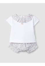 Laranjinha Laranjinha-setje Flowers- wit/bloemetjes