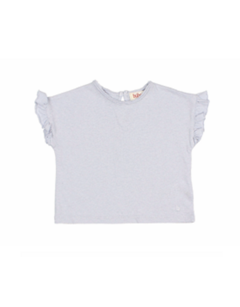 Buho Buho - gele t shirt met frull