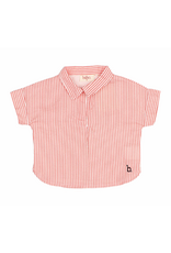 Buho Buho - gestreept hemdje sky blue