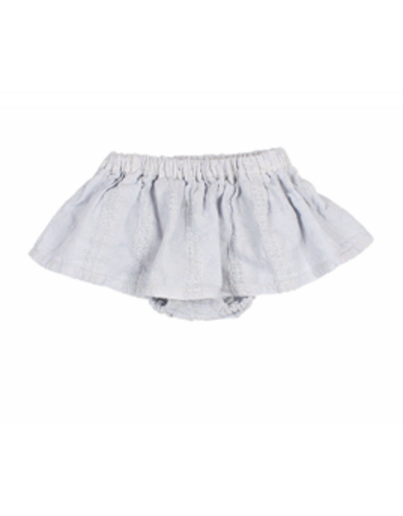 Buho Buho - bloomer rokje sky blue