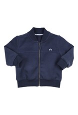 Gymp Gymp - cardigan met rits blauw