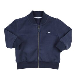 Gymp Gymp - cardigan met rits blauw