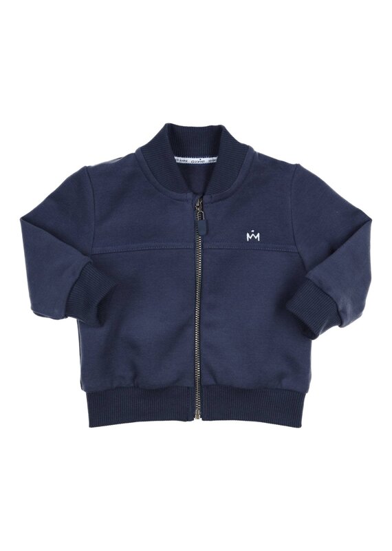 Gymp Gymp - cardigan met rits blauw