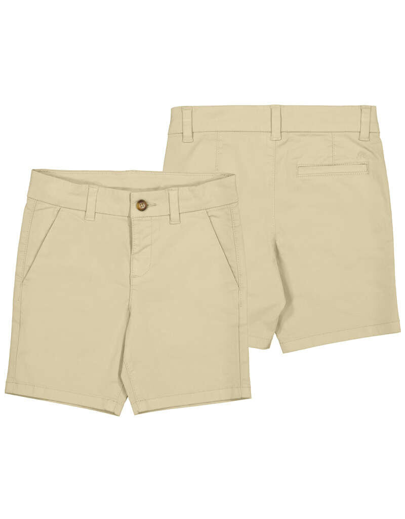 mayoral Mayoral-Basic Chino shorts- cashew