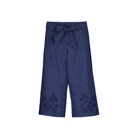 mayoral Mayoral-linnen broek-donkerblauw-porcelain