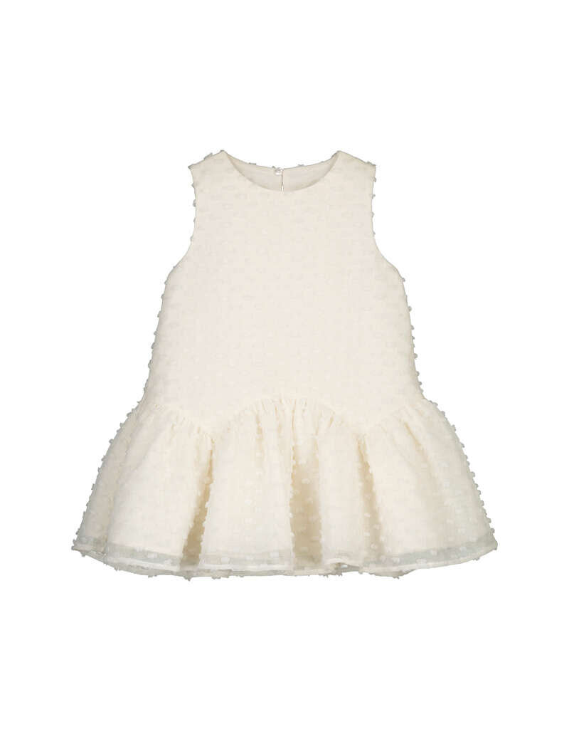 mayoral Mayoral-swiss dot dress- wit