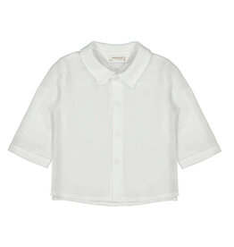 mayoral Mayoral-wit hemd met kraagje-layette