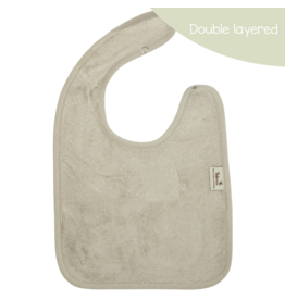 Timboo Timboo slab-dubbel gevoerd-drukknoop- Feather grey (26x38)