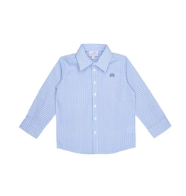 Natini Natini -Hemd - Stripes licht blauw