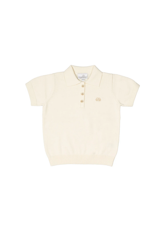 Natini Natini - Polo Tricot Bryan - Cream