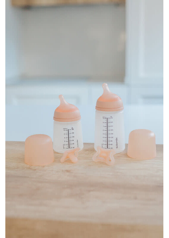 suavinex Suavinex ZERO.ZERO fles en fopspeen set