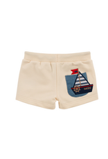 Natini Natini - Short Pocket Boat - cream