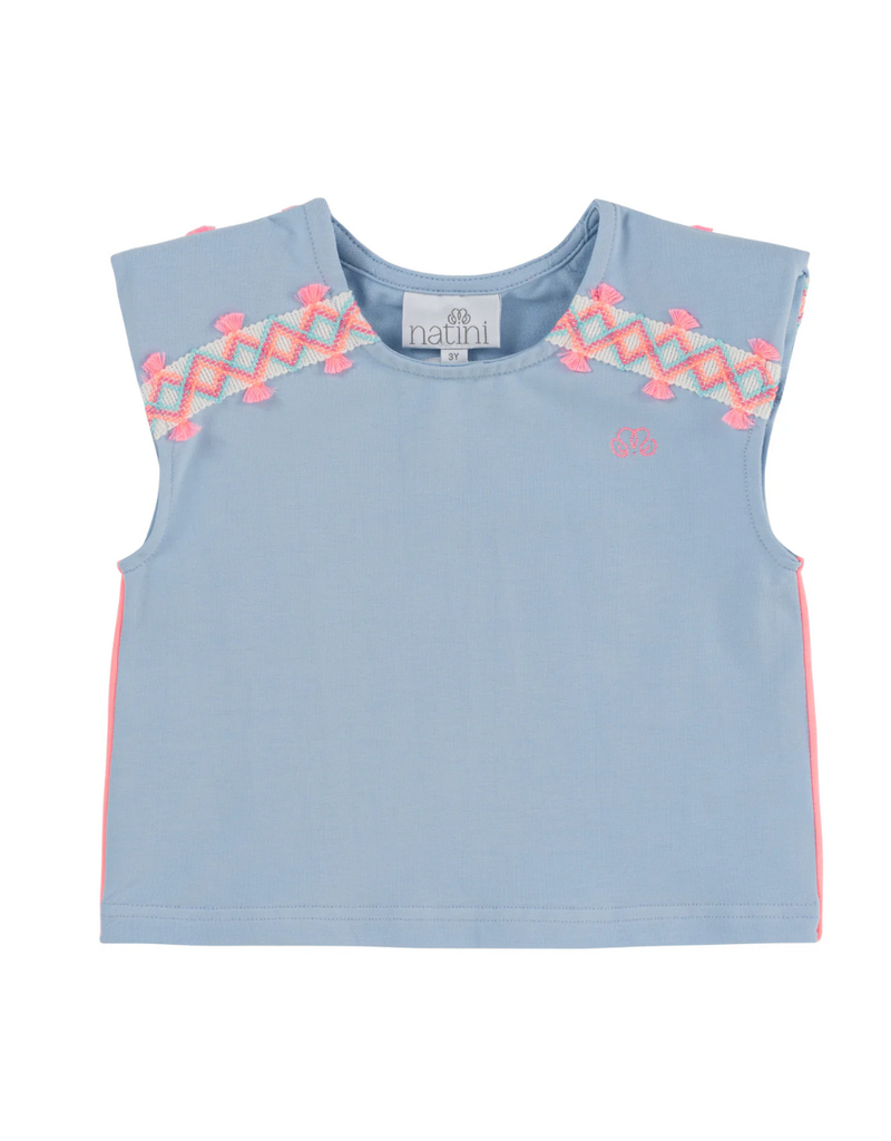 Natini Natini - Top Rory - licht blauw