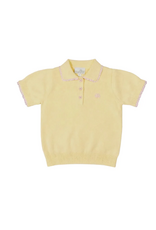 Natini Natini - Polo Tricot Bria - Geel/roze