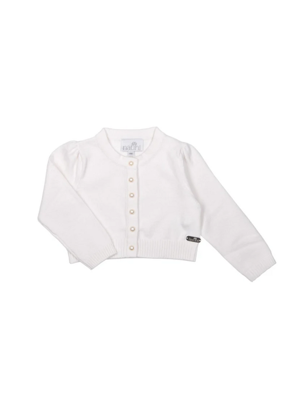 Natini Natini - Cardigan Odylle - white