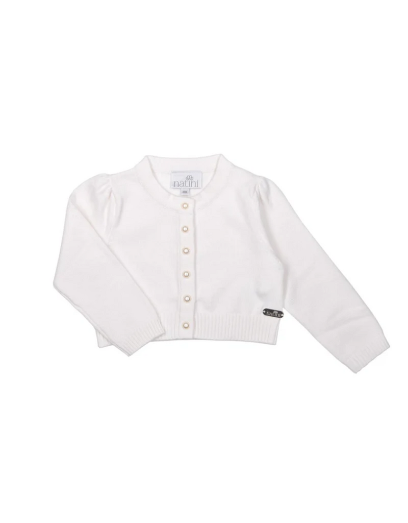 Natini Natini - Cardigan Odylle - white