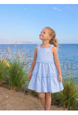 Natini Natini -Jurk Stripes wit/blauw