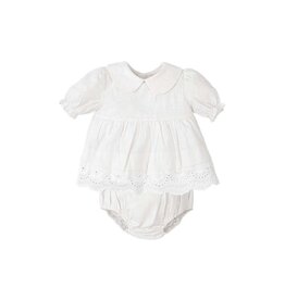 Babidu Babidu - Jurk Marlène 3m - wit