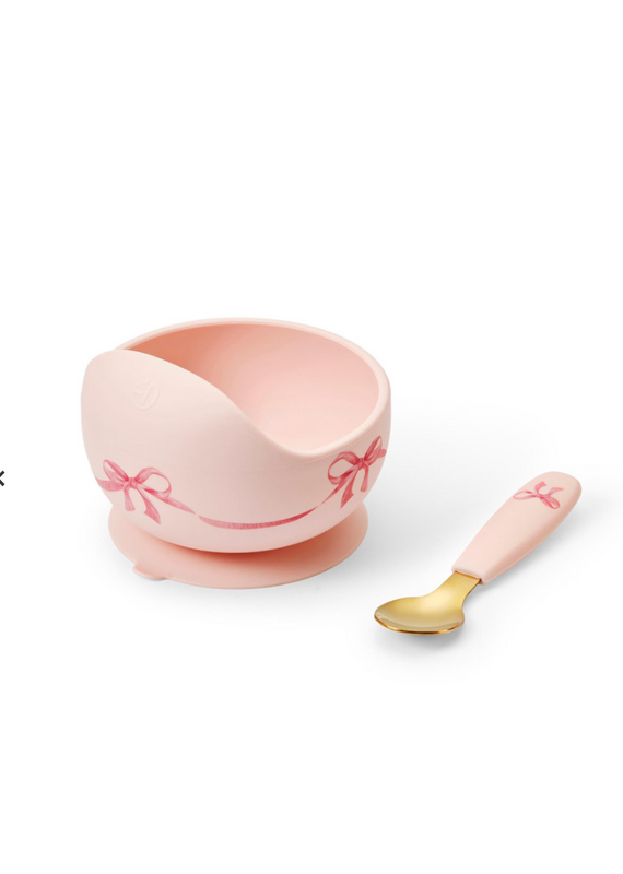 elodie details Elodie - Silcone Bowl Set Rosy Bow