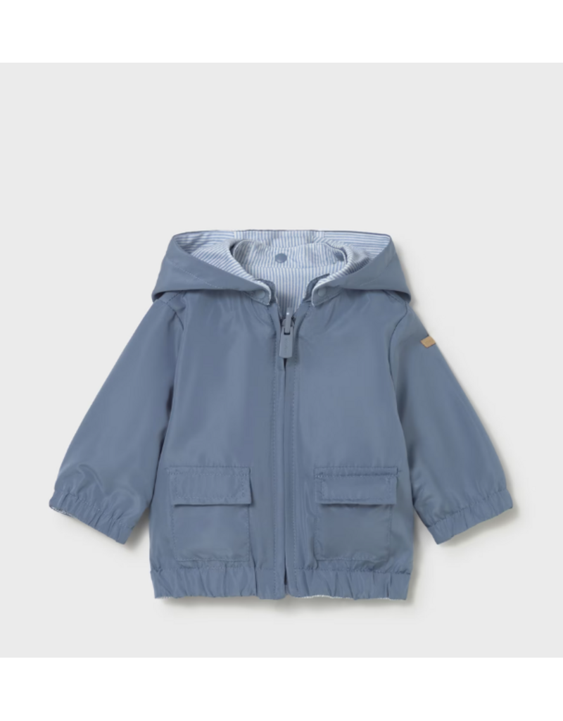 mayoral Mayoral - Omkeerbaar jasje boys blauw