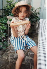 Emile & Ida Emil ida - gestreepte sponse short