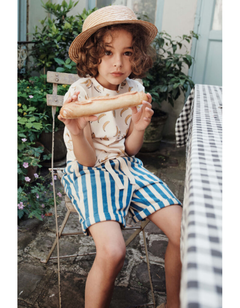 Emile & Ida Emil ida - gestreepte sponse short