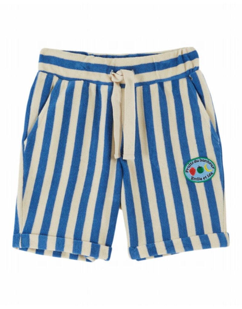 Emile & Ida Emil ida - gestreepte sponse short