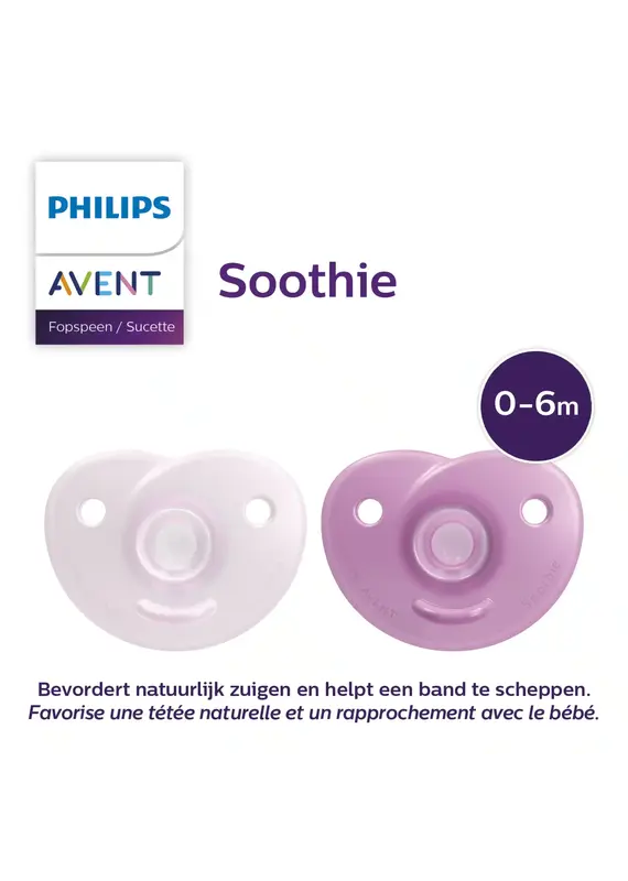Avent Avent - fopspeen +0m soothie girl