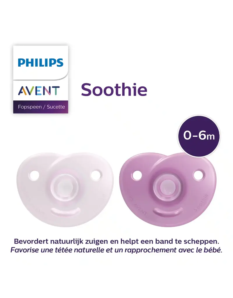 Avent Avent - fopspeen +0m soothie girl