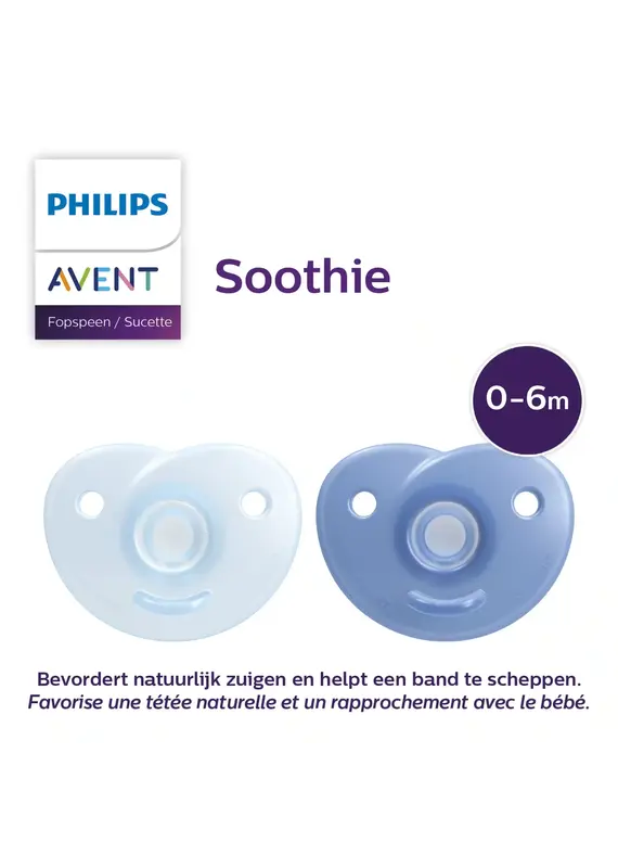 Avent Avent - fopspeen +0m soothie boy