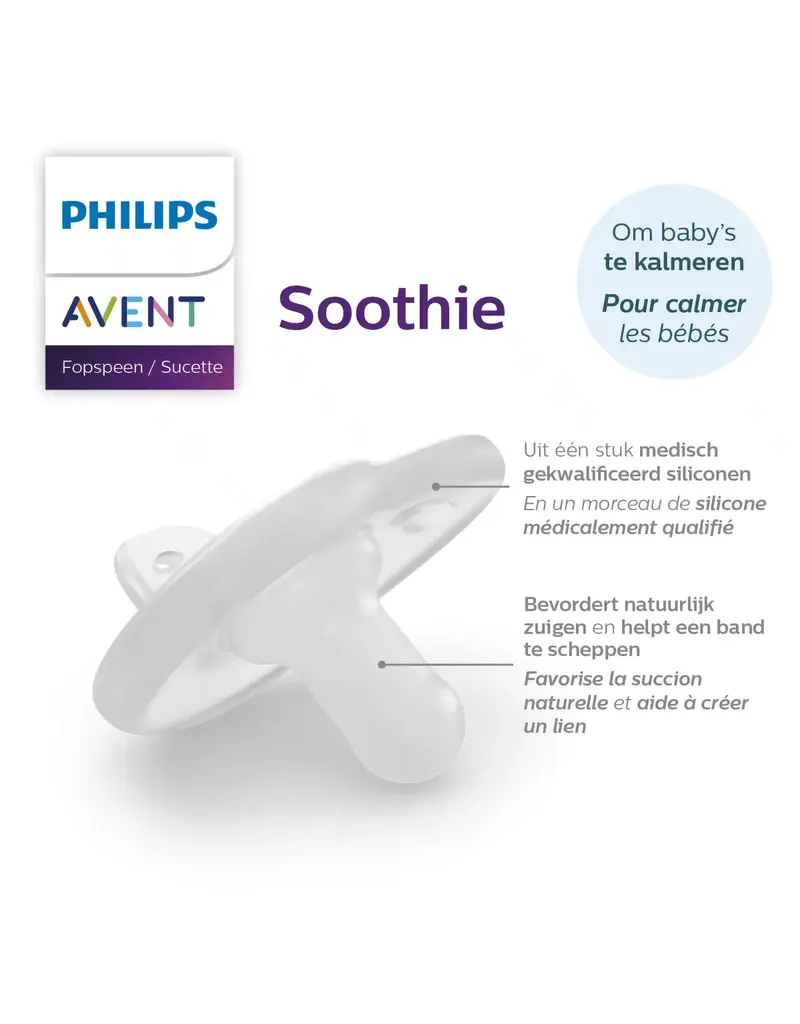Avent Avent - fopspeen +0m soothie boy