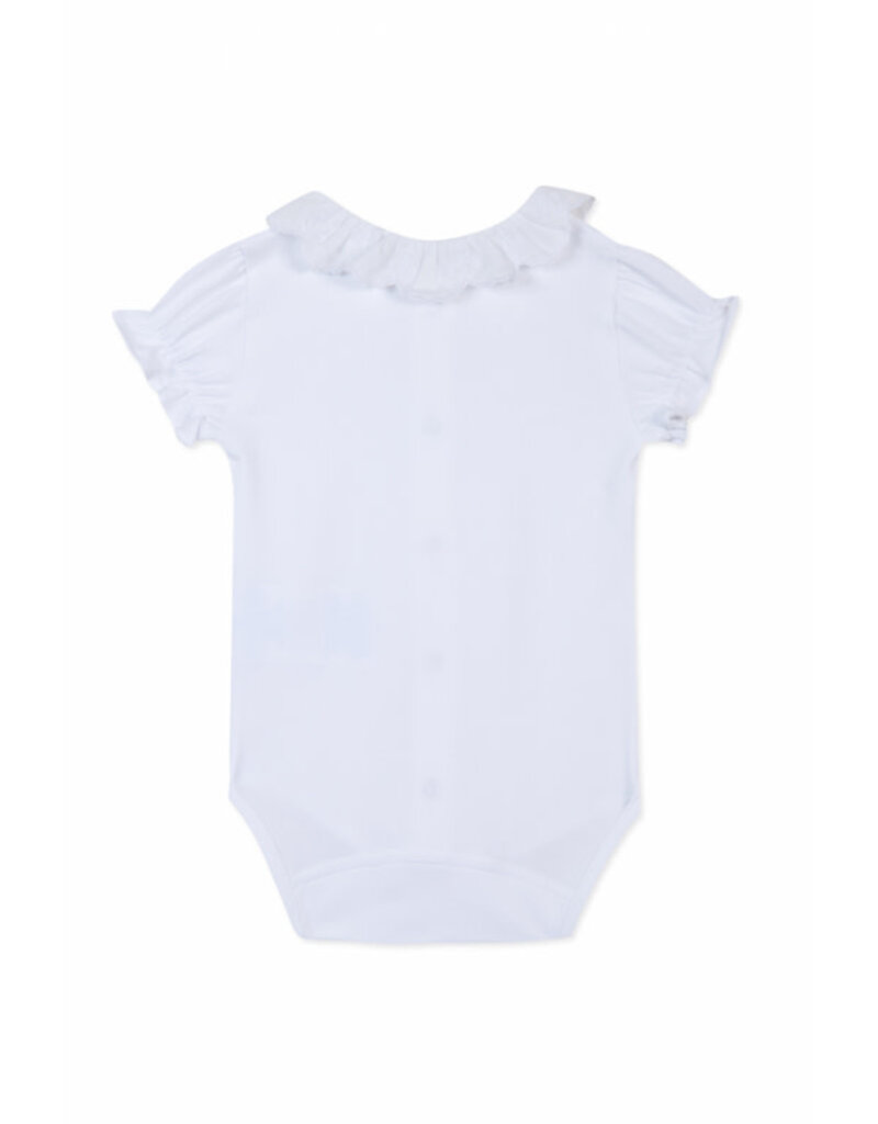 Tartine & Chocolat Tartine & Chocolat - Body met witte kraag met runches