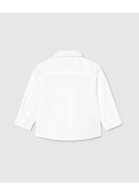 mayoral Mayoral - wit linnen hemdje