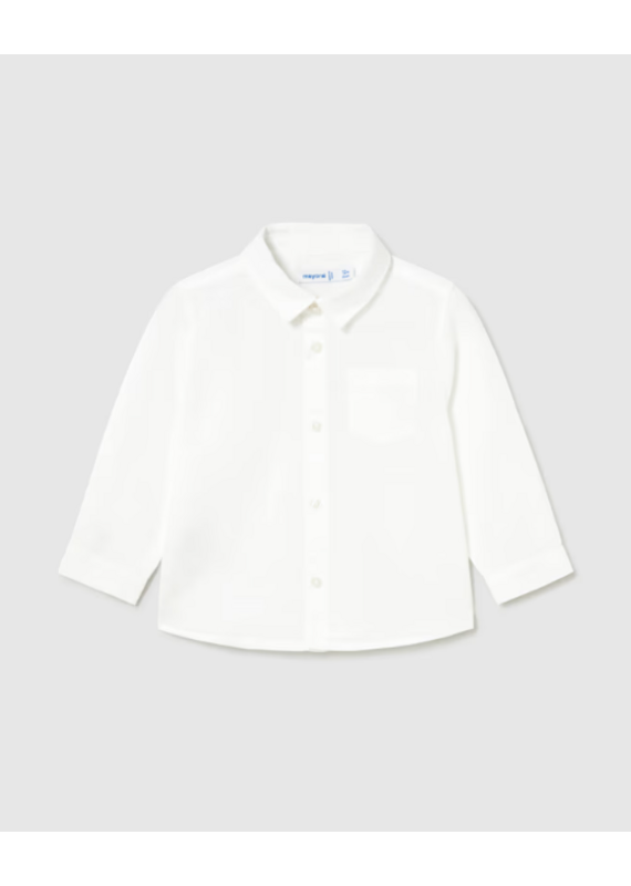 mayoral Mayoral - wit linnen hemdje