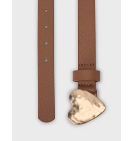 mayoral Mayoral - riem bruin met goude hartje