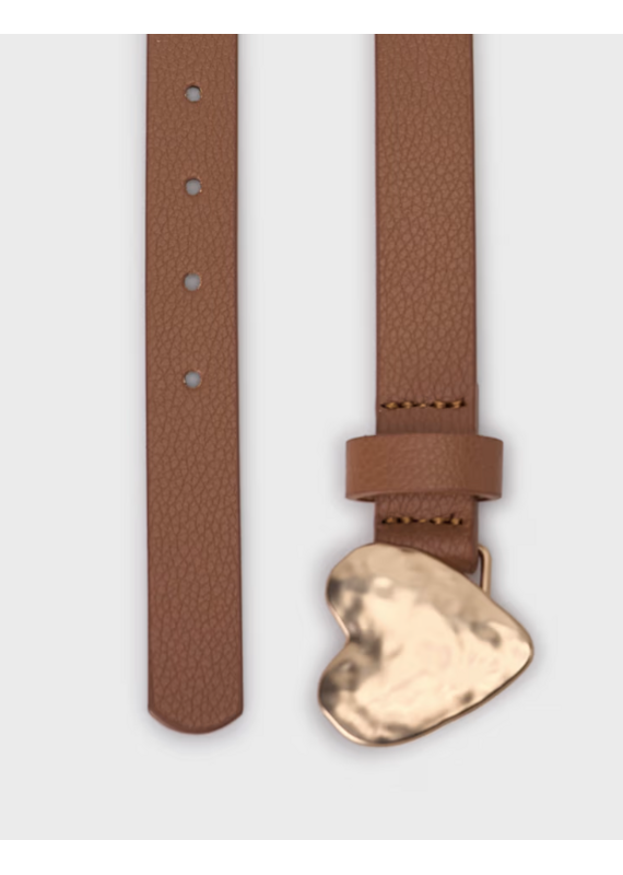 mayoral Mayoral - riem bruin met goude hartje