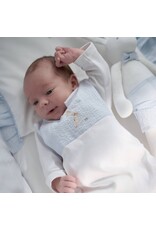 Théophile & Patachou Théophile & Patachou - Kruippakje Combi Jersye Konijn (blauw)