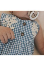 Your Wishes Your wishes - vichy blauw zomer romper