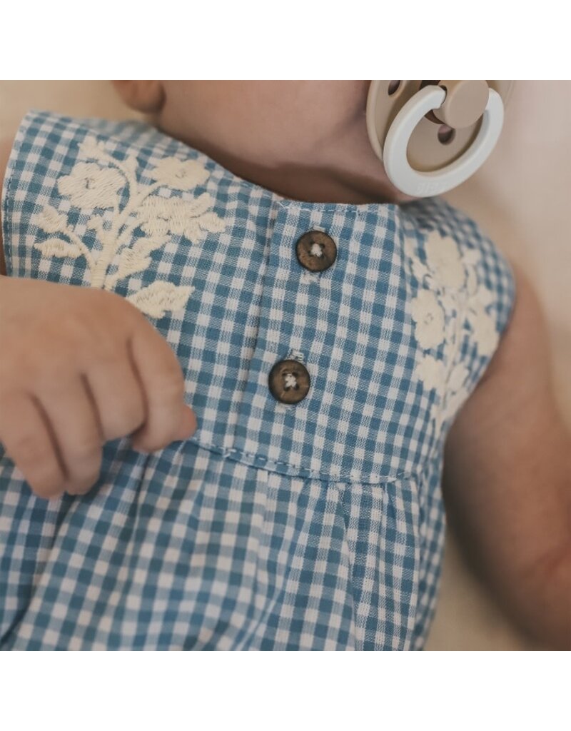 Your Wishes Your wishes - vichy blauw zomer romper