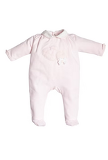 First First-rompersuit-couture-pink 2hearts