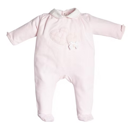 First First-rompersuit-couture-pink 2hearts