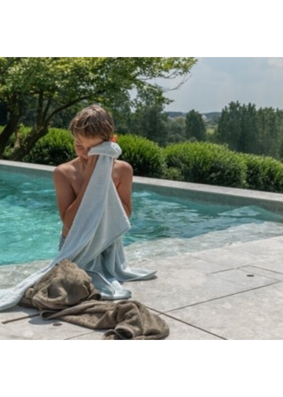 Timboo Timboo Handdoek 100x150cm - Riviera Blauw