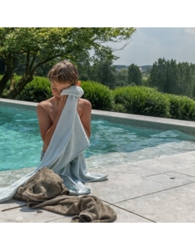 Timboo Timboo Handdoek 100x150cm - Riviera Blauw