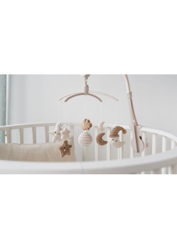 Baby's only Baby's Only - Muziekmobiel Heaven Clay/warm linen