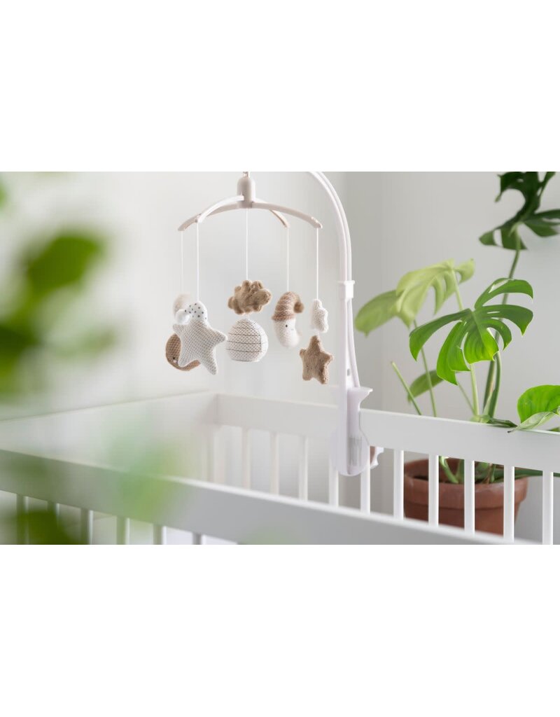 Baby's only Baby's Only - Muziekmobiel Heaven Clay/warm linen