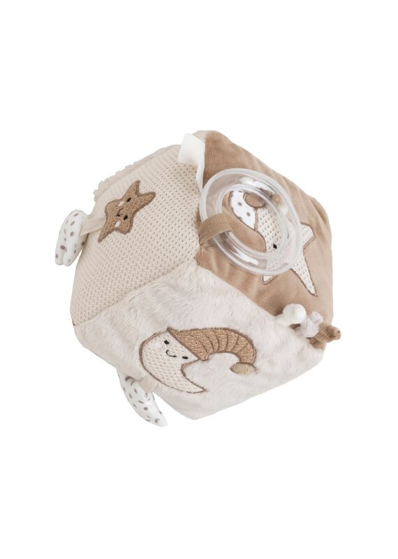 Baby's only Baby's only -Activiteiten kubus Heaven Clay/Warm linen